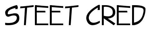 Steet Cred font